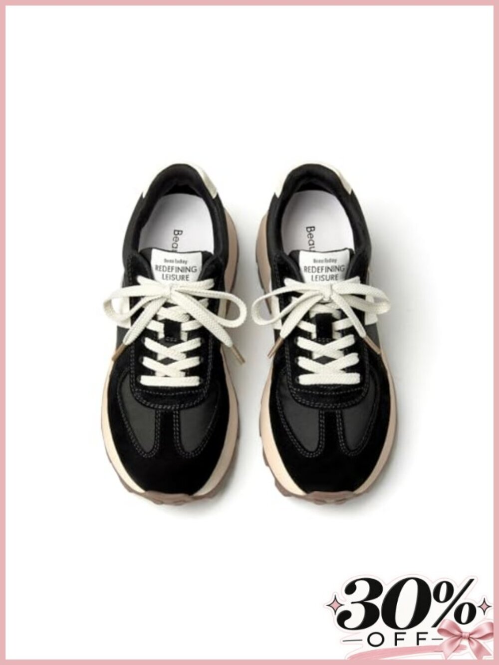 Genuine Leather Fashion Sneakers Retro Comfortable Non-Slip Wide Walking Shoes